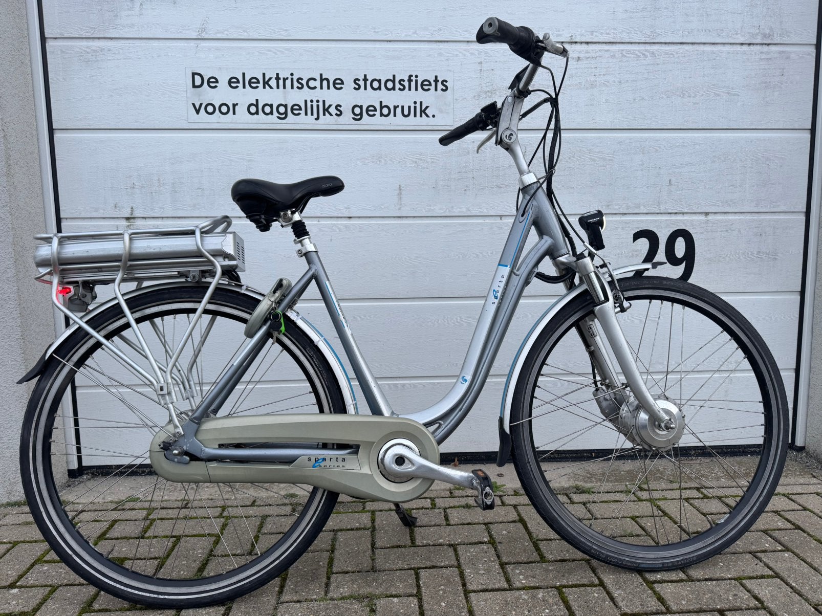 Sparta C4 elektrische damesfiets stand 1313km en nieuwe accu, Ophalen of Verzenden, Zo goed als nieuw