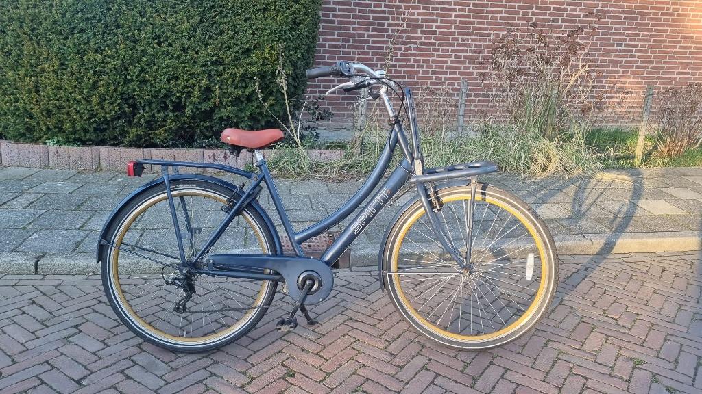 SPIRIT Omafiets 6 Versnellingen 28 inch, Fietsen en Brommers, Fietsen | Dames | Omafietsen, Ophalen, Versnellingen, Spirit, 53 tot 56 cm