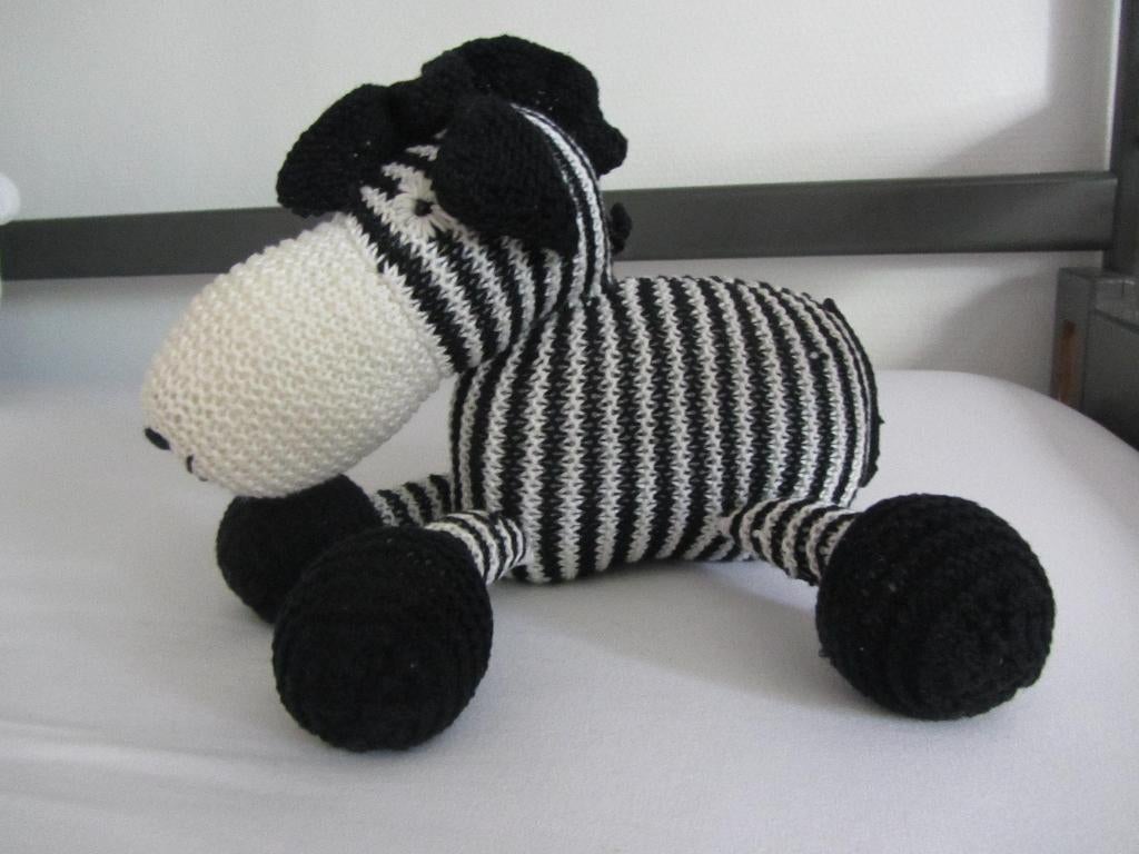 zebra, Paard, Handgemaakt, Nieuw, Ophalen of Verzenden