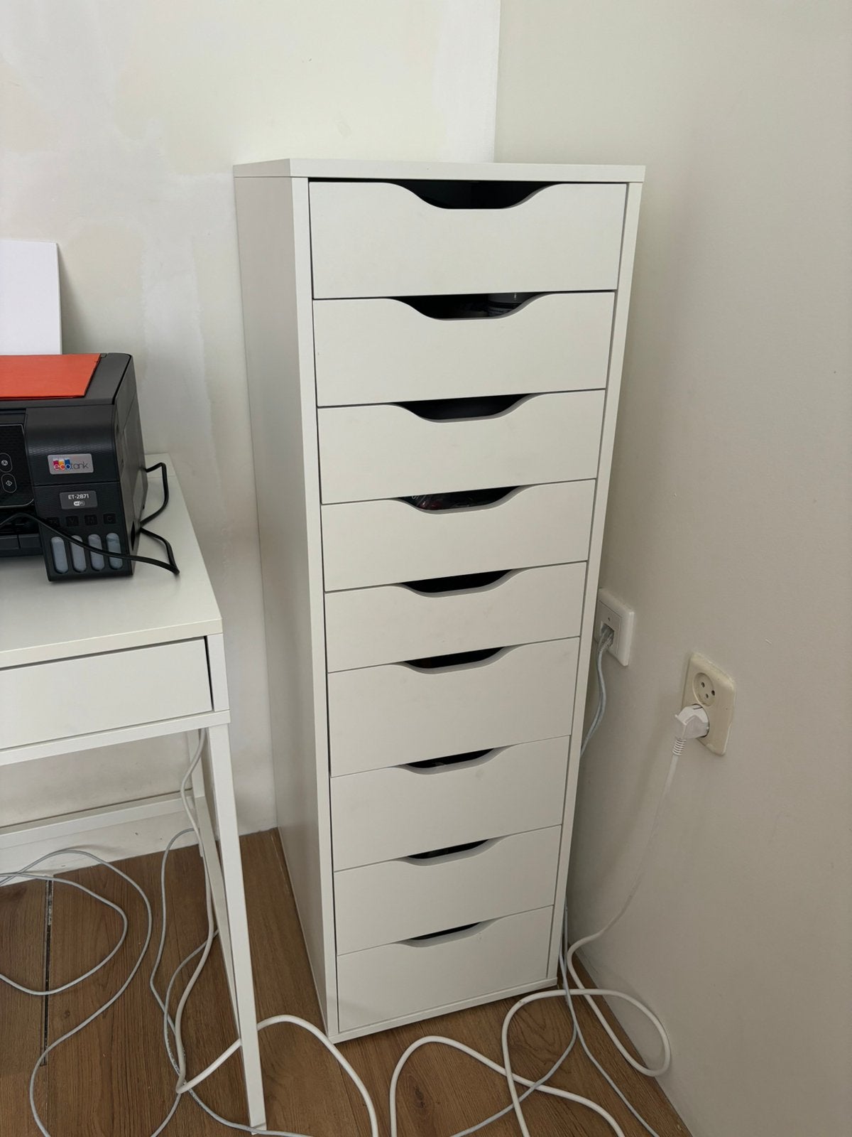 IKEA Ladeblok Alex 9 lades, Huis en Inrichting, Kasten | Ladekasten, Ophalen, Minder dan 50 cm, 5 laden of meer, 100 tot 150 cm