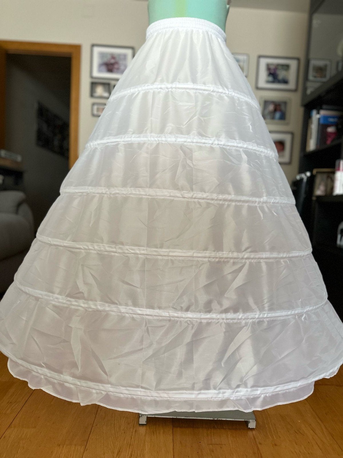 Grote hoepelrok S/M - Nieuw in verpakking, Ophalen of Verzenden, Nieuw, Wit, Accessoires