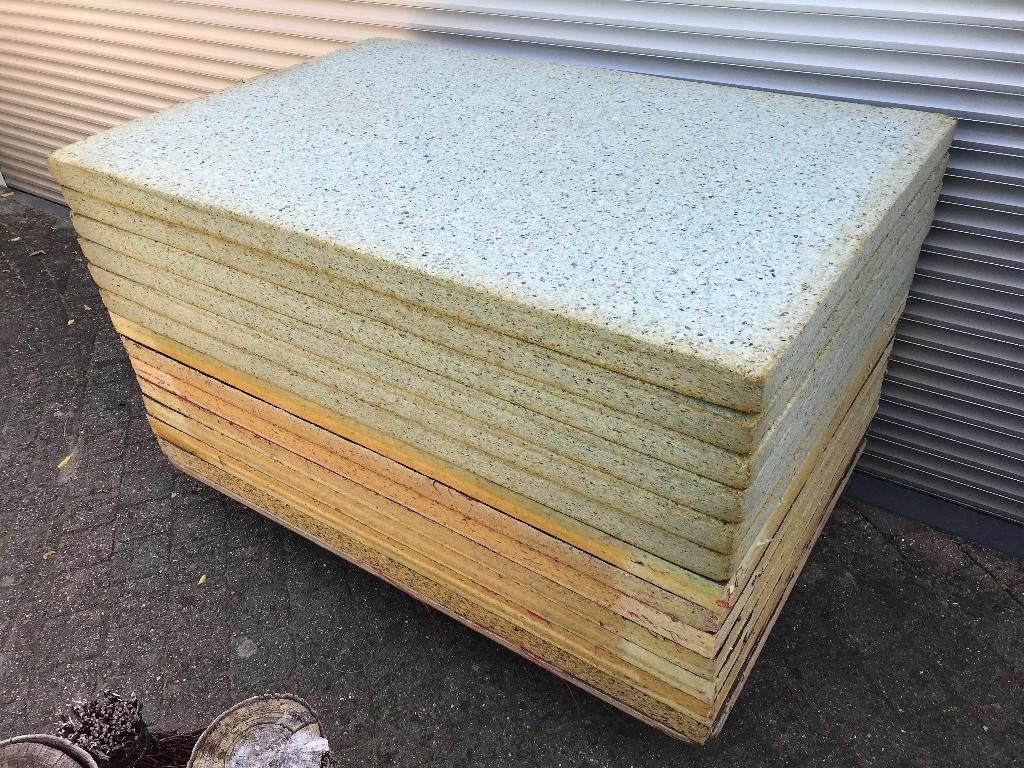 polypress geluidisolatie vlokkenschuim 6 cm 180 a 200 kg/m3, Ophalen, 4 tot 8 cm, Zo goed als nieuw, 15 m² of meer