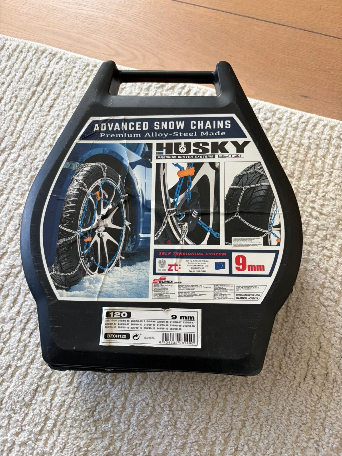 Husky sneeuwkettingen 9mm, Ophalen of Verzenden, Nieuw