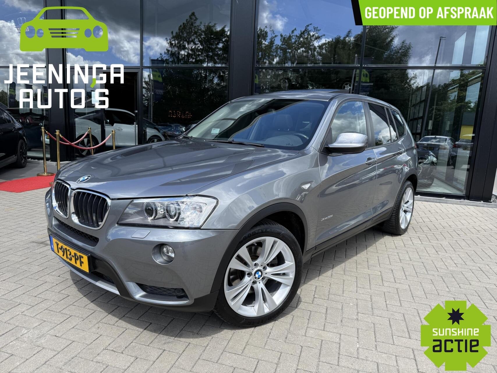 BMW X3 xDrive35i High Executive|Camera|Leer|Memory|Trekhaak|, Automaat, Euro 5, Gebruikt, Automatische klimaatregeling