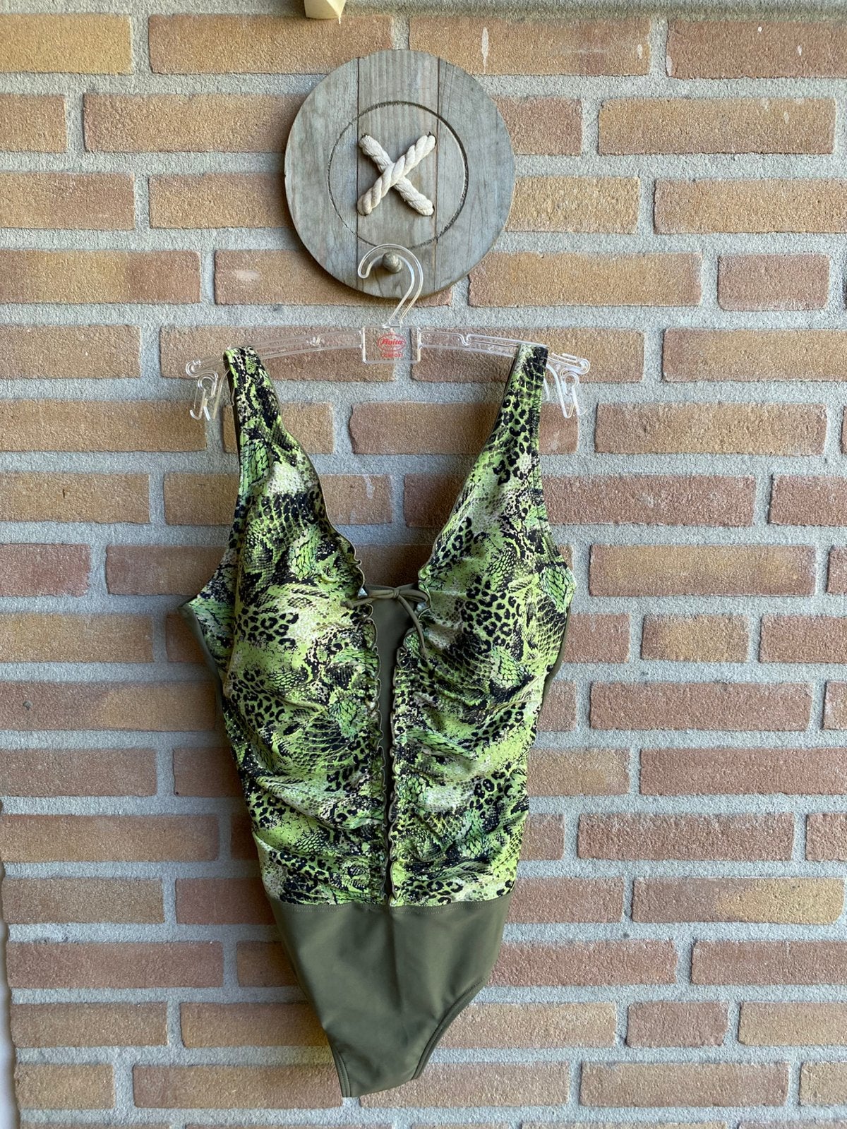 Lentiginni badpak maat 40, Ophalen of Verzenden, Nieuw, Groen, Badpak