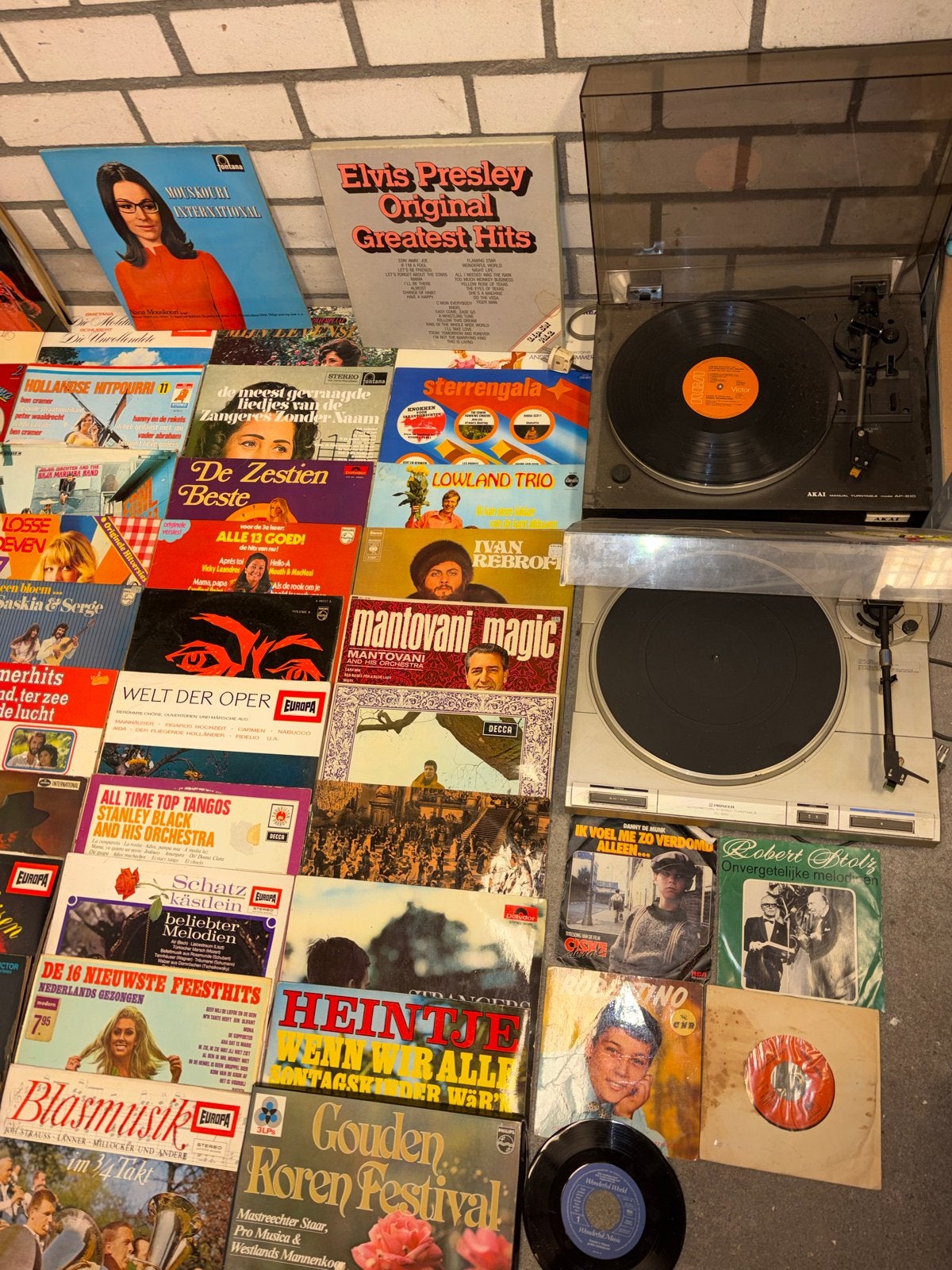 Diverse LP's en platenspelers - Vintage collectie, Ophalen, LP, Pop, Zo goed als nieuw