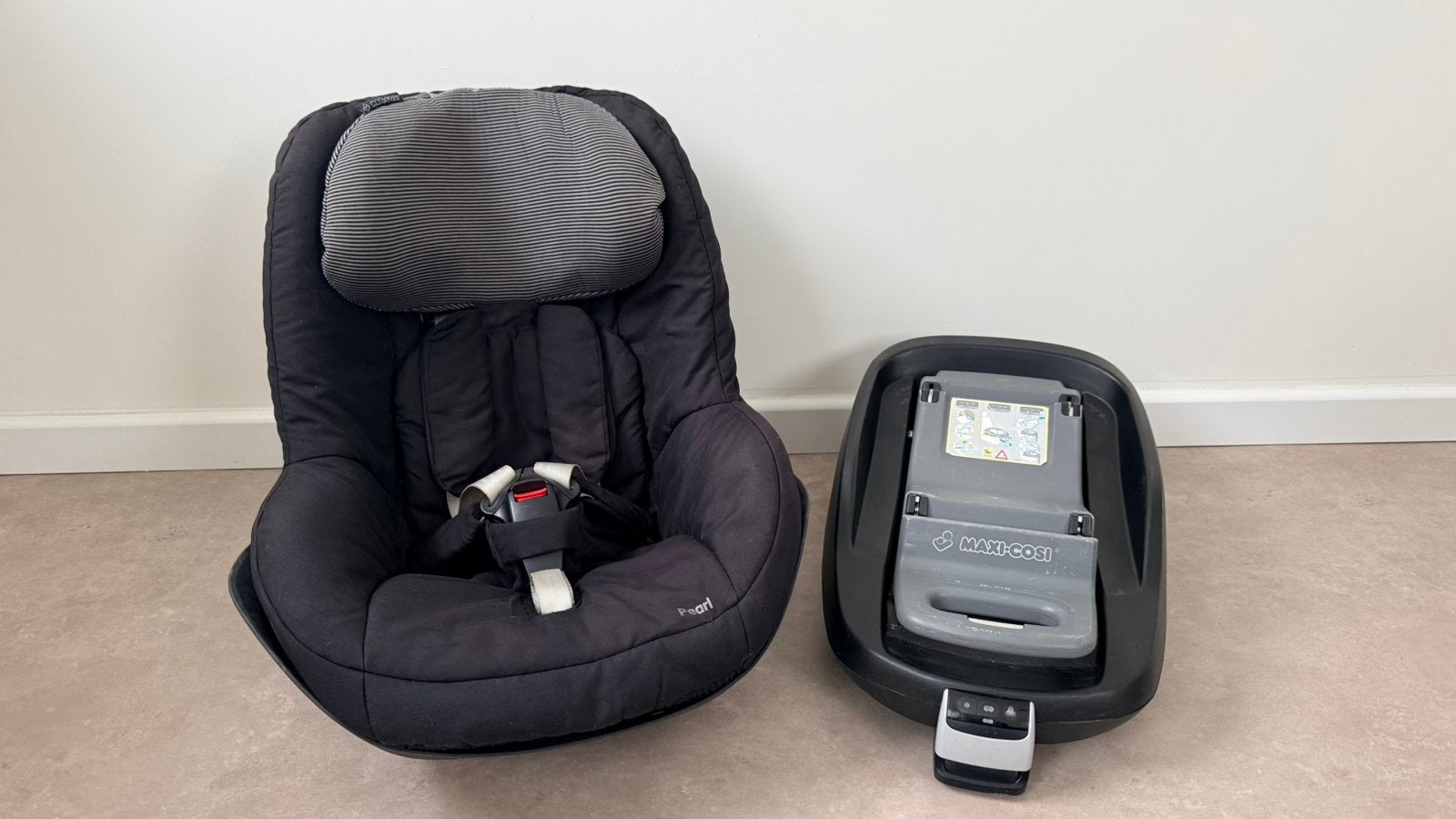 Maxi-Cosi Pearl autostoel + FamilyFix Isofix Base (9-18 kg), Kinderen en Baby's, Ophalen, Gebruikt, 9 t/m 18 kg, Isofix