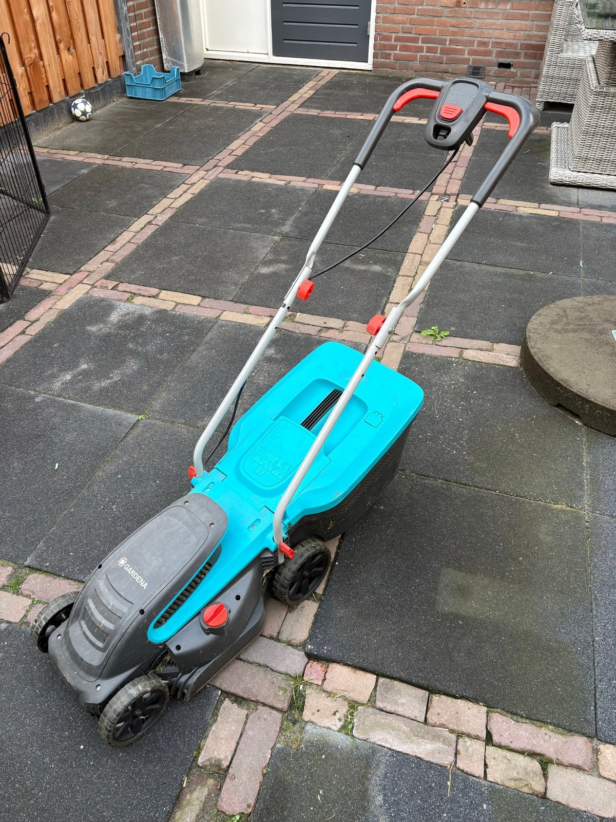 Gardena PowerMax 1200/32 Elektrische Grasmaaier, Ophalen, Cirkelmaaier, Gebruikt, Elektrische grasmaaier