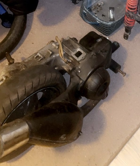 Zip type 3 blok 70cc 2takt, Ophalen, Gebruikt, Blok, Piaggio