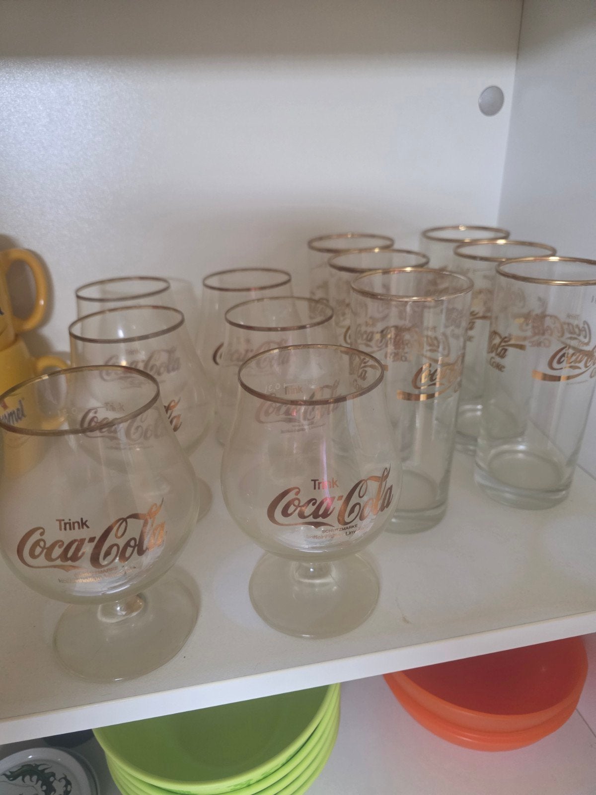 Coca Cola glazen - 12 stuks, Ophalen of Verzenden
