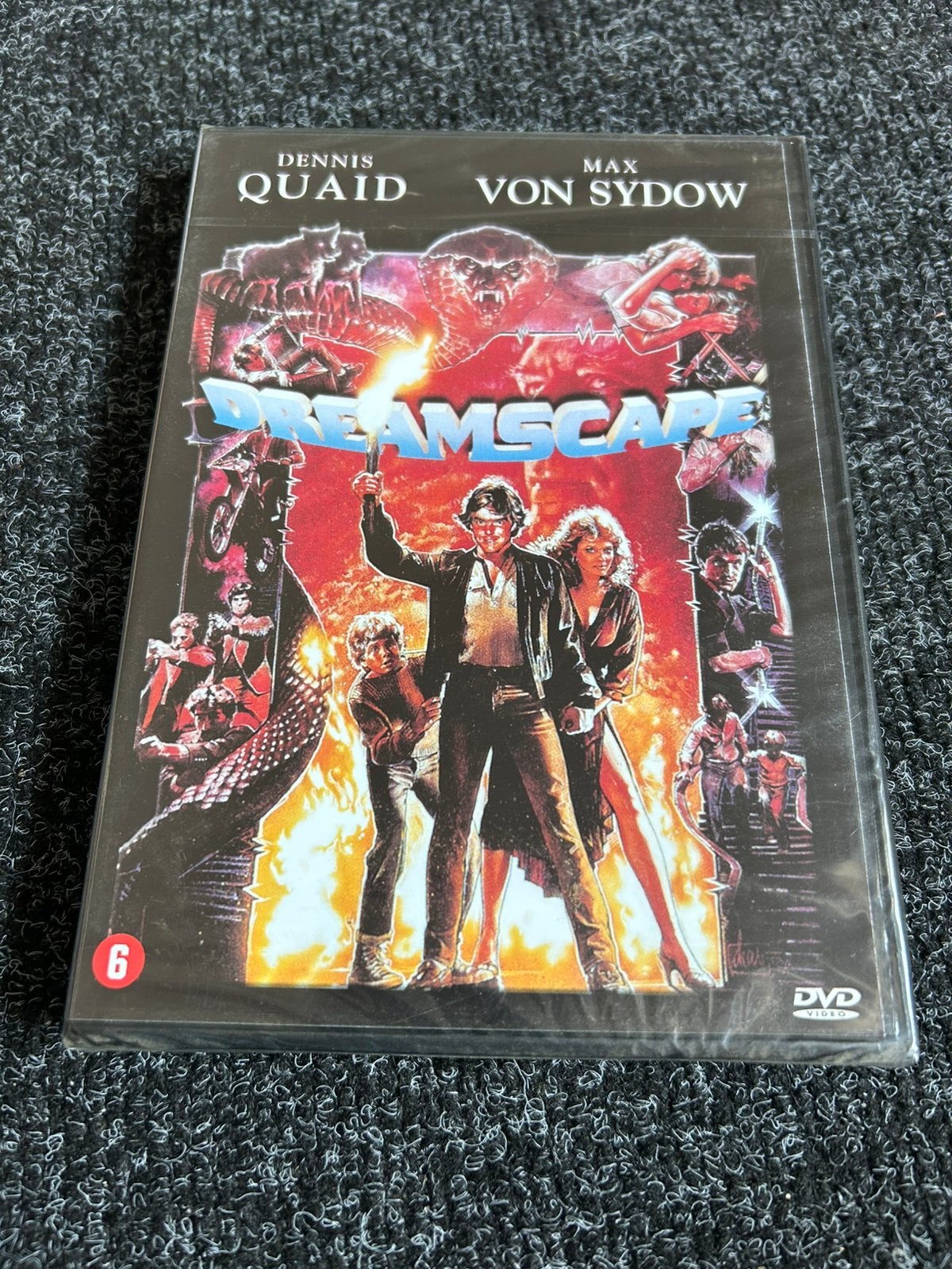 Dreamscape op dvd 1984 (seal), Vanaf 16 jaar, Ophalen of Verzenden, Nieuw in verpakking, Actie en Avontuur