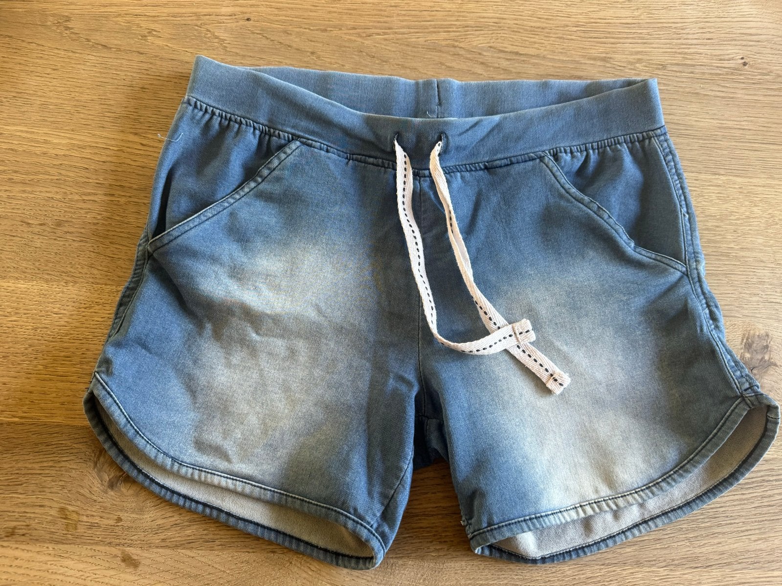 John Cabot Denim Shorts Maat M, Maat 38/40 (M), Kort, Blauw, Ophalen of Verzenden