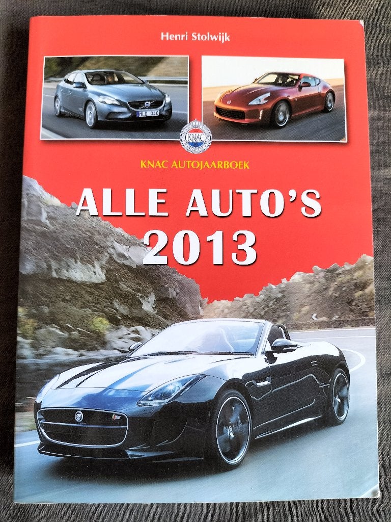 Henri Stolwijk ' KNAC autojaarboek - Alle auto's 2013, Boeken, Ophalen of Verzenden, Zo goed als nieuw, Algemeen, Henri Stolwijk