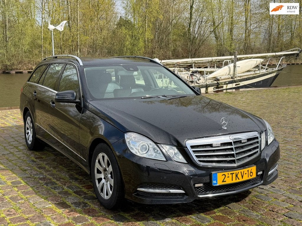 Mercedes-Benz E-klasse Estate 200 CDI Business Class Avantga, Automaat, Euro 5, Gebruikt, Zwart