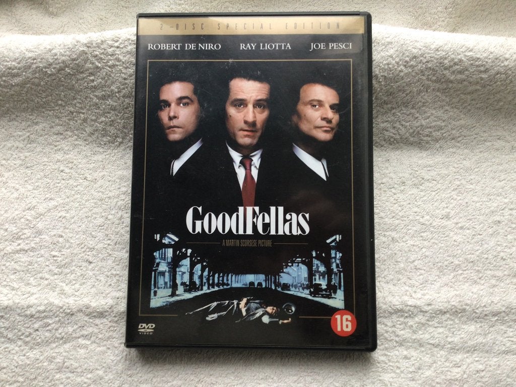 Dubbel-DVD Goodfellas (Martin Scorsese) met Robert De Niro, Maffia en Misdaad, Engels, Vanaf 16 jaar, Speciale editie