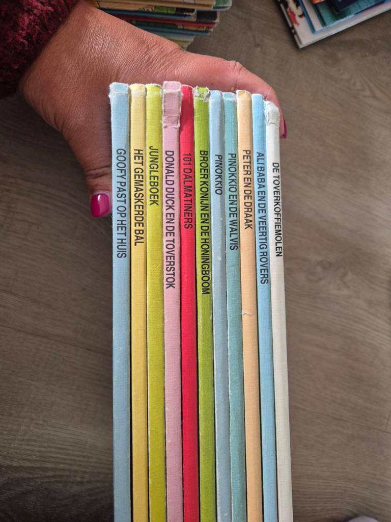 Walt Disney boekenclub, Ophalen of Verzenden, Gebruikt, Patroon of Boek