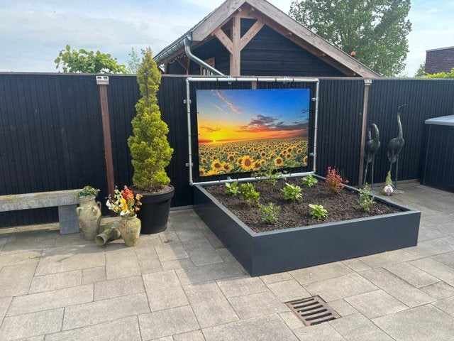 grote witte plantenbakken ( bloembakken) op maat gemaakt, Tuin en Terras, Bloembakken en Plantenbakken, Ophalen of Verzenden, Nieuw