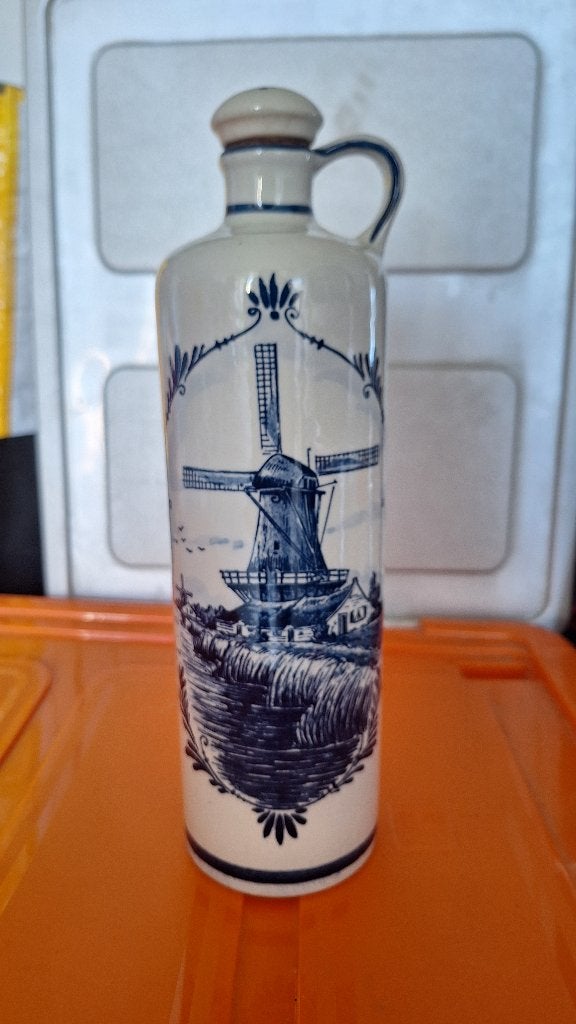 Delfts blauw jenever kruik, Ophalen of Verzenden