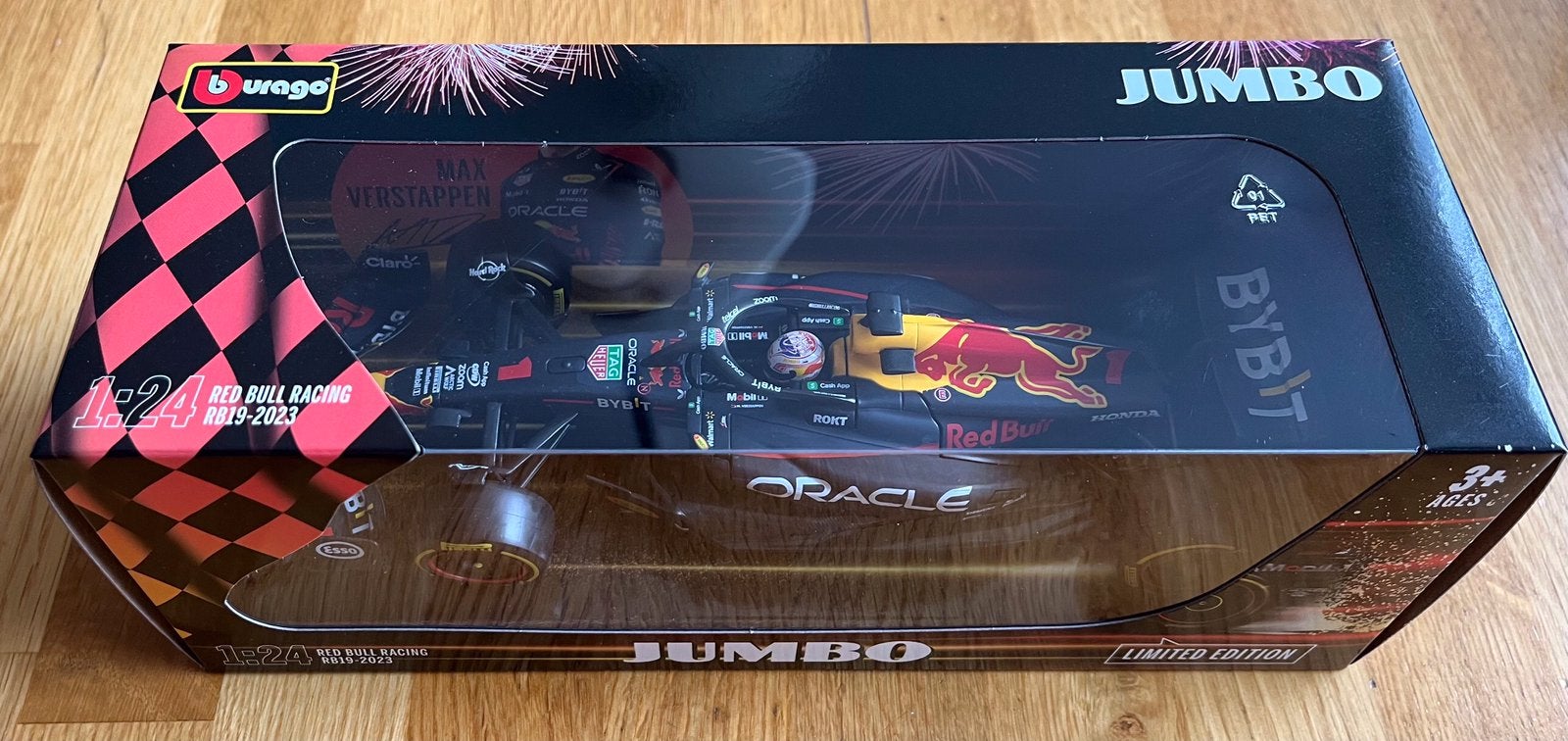 Max Verstappen F1 auto RB19 2023. Nieuw in ongeopende doos, Ophalen of Verzenden, Zo goed als nieuw, Bburago