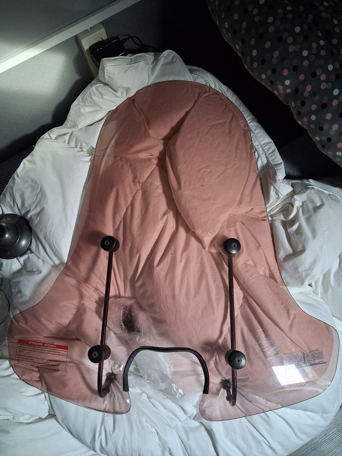 Piaggio Zip Smoke Hoog Windscherm met Bevestigingsmateriaal, Ophalen, Gebruikt, Overige typen, Piaggio