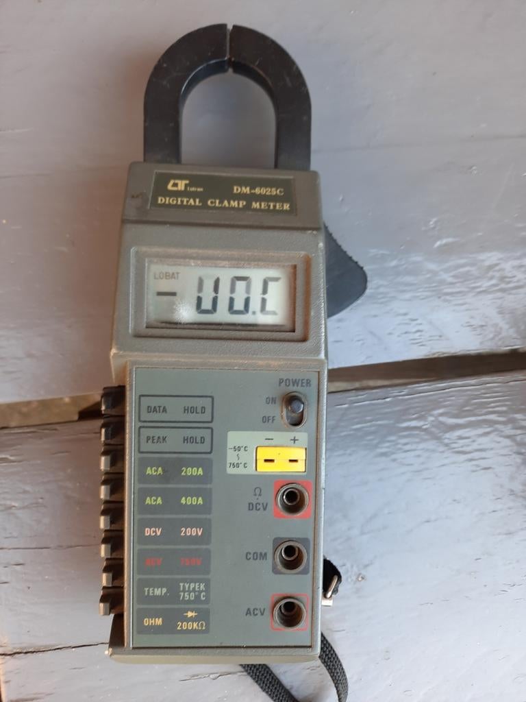Digitale Stroomtang - DM-6025C Multimeter, Ophalen of Verzenden, Gebruikt, Elektriciteit