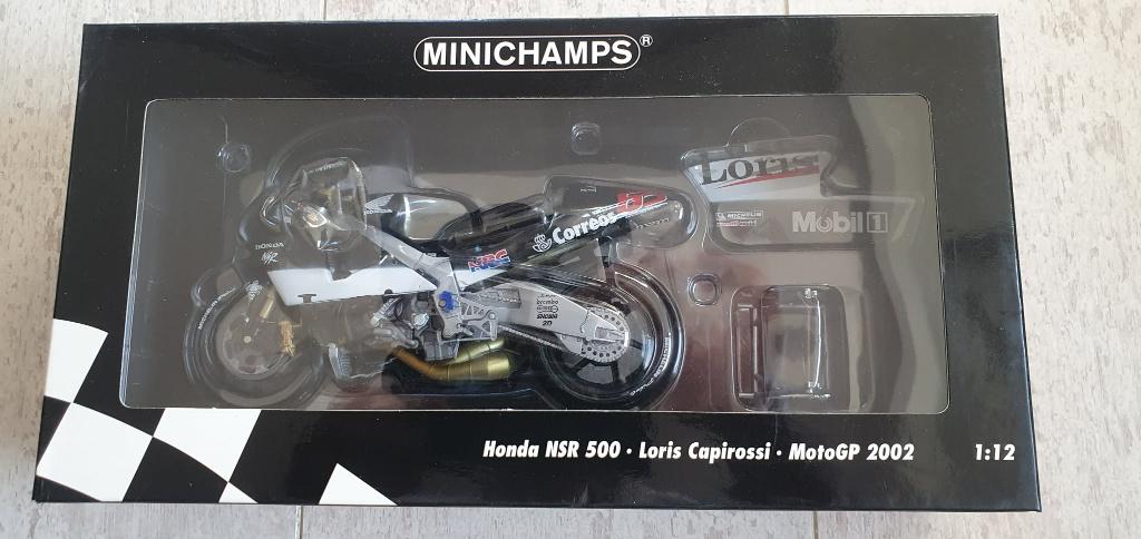 minichamps 1: 12 loris capirossi  2002  moto GP..., Ophalen of Verzenden, Nieuw, Motoren