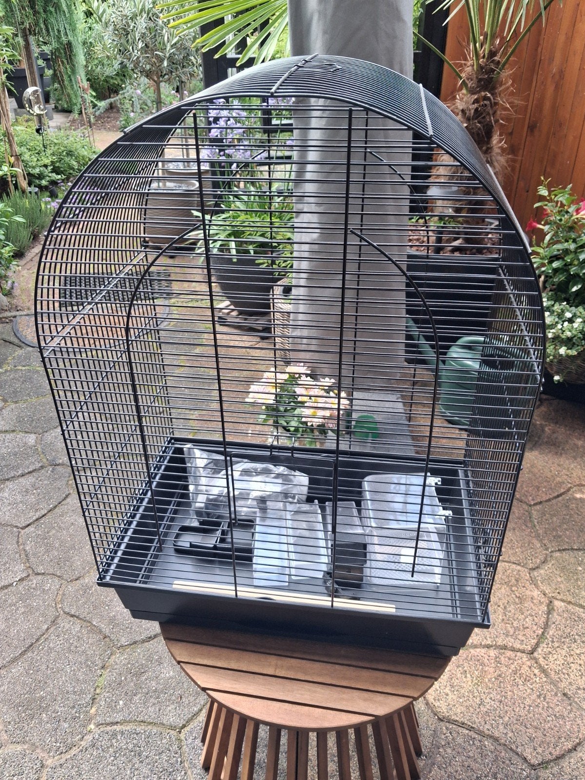te koop grote vogelkooi, Ophalen, Gebruikt, Metaal, Vogelkooi
