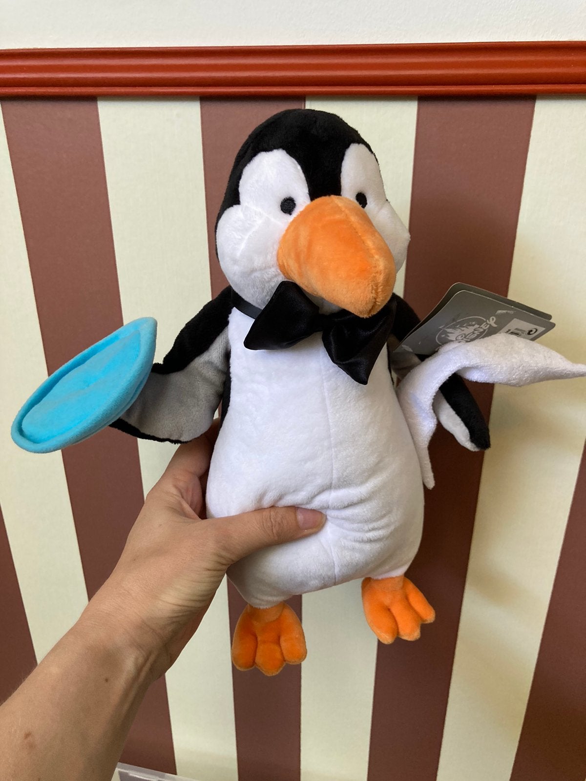 Disneystore Mary Poppins ‘Penguin Waiter’ knuffel ongebruikt, Ophalen of Verzenden, Overige figuren, Nieuw, Knuffel