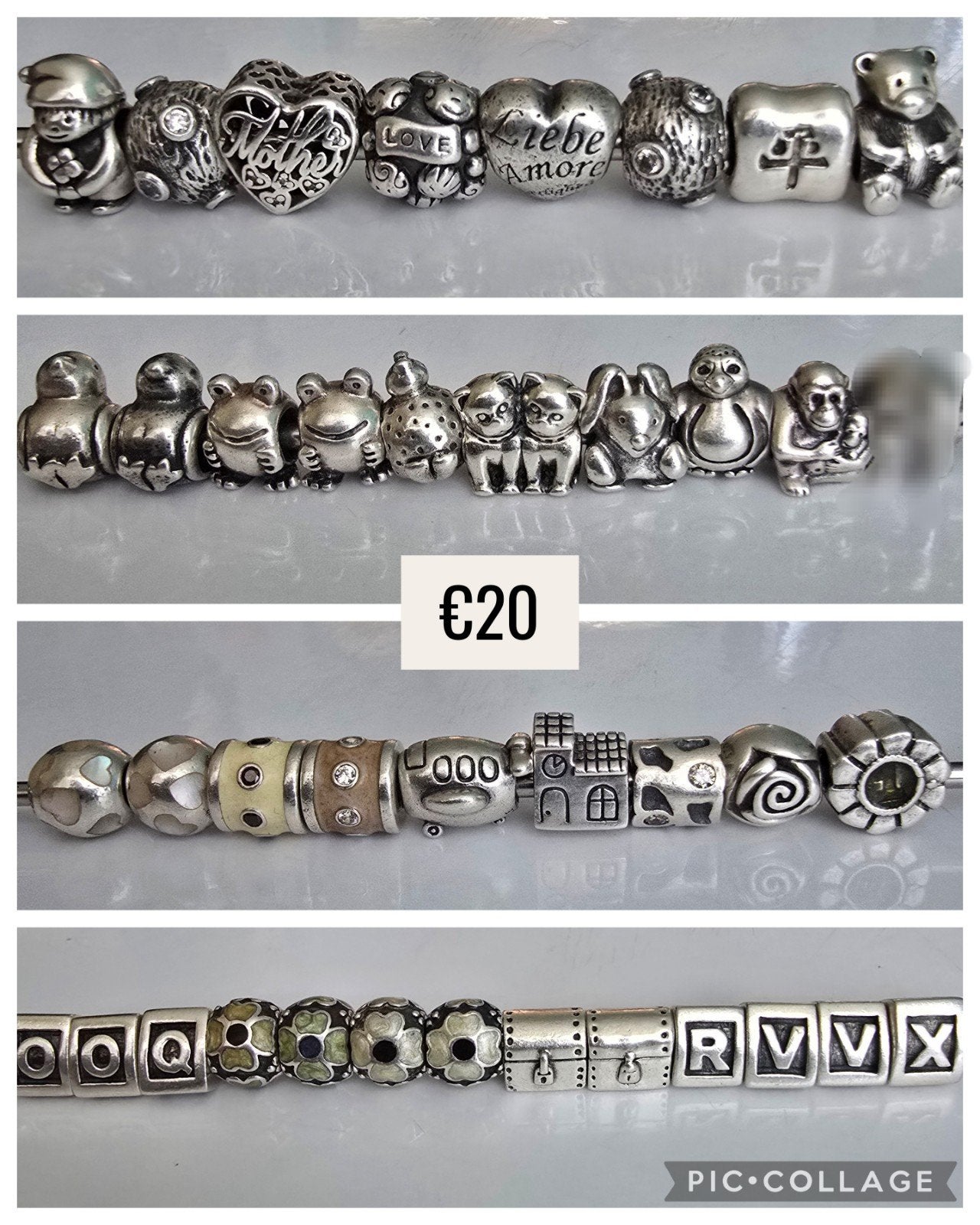 Schitterende originele zilveren Pandora bedels, Sieraden, Tassen en Uiterlijk, Bedels, Ophalen of Verzenden, Zo goed als nieuw