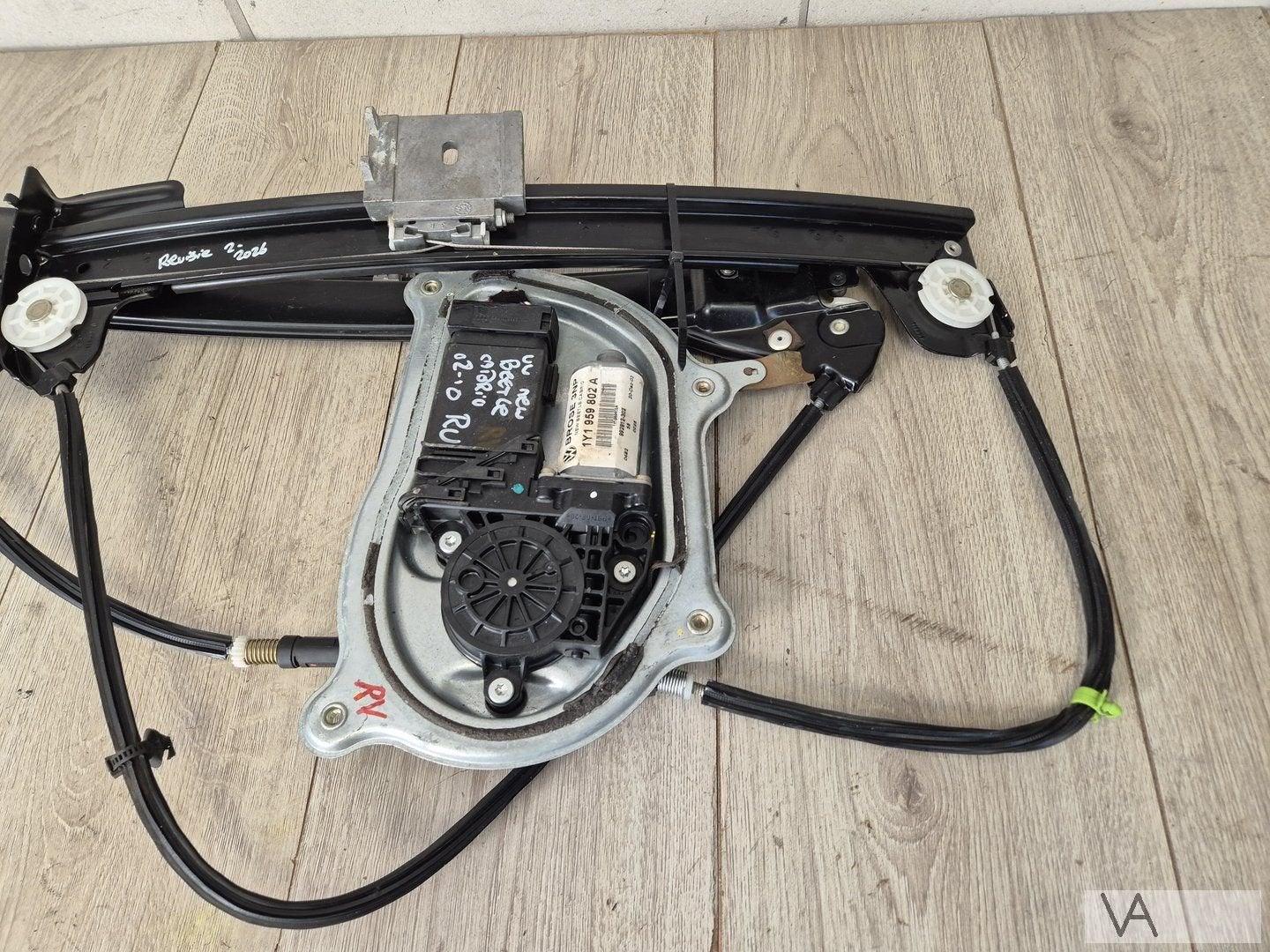 VW New Beetle raammechanisme rechts voor 1y1959802a €400, Auto-onderdelen, Gebruikt, -, Volkswagen, -