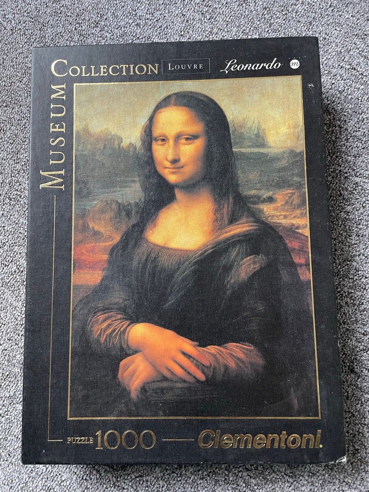 Mona Lisa Legpuzzel - Clementoni, Ophalen of Verzenden, 500 t/m 1500 stukjes, Gebruikt, Legpuzzel