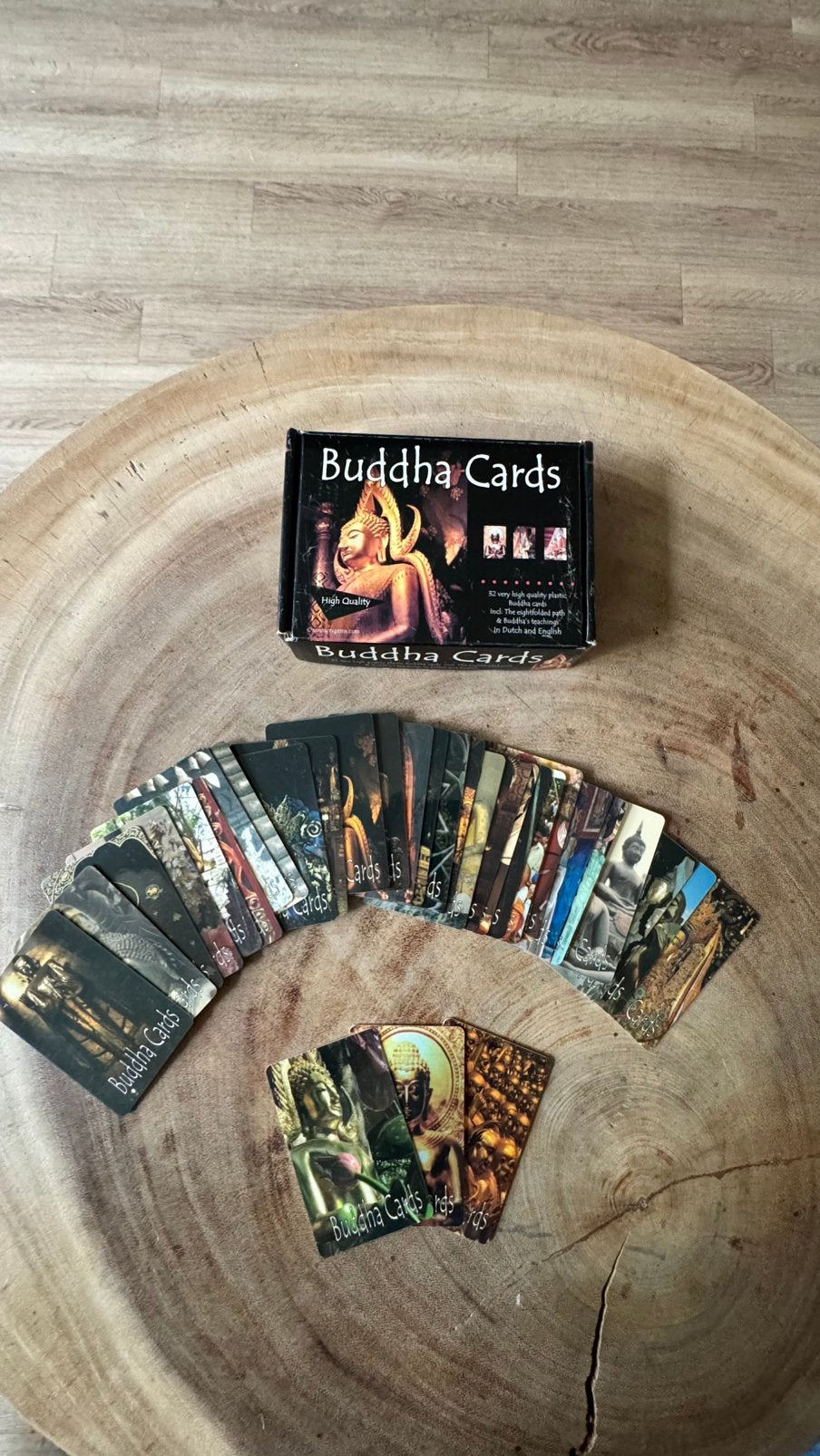 Buddha inzichtkaarten, Ophalen, Zo goed als nieuw, Speeldeck