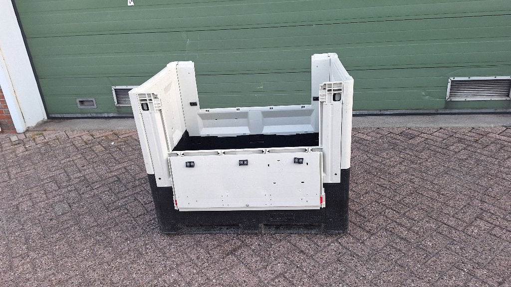 Opvouwbare palletbox opslagbox palletkrat 120x 80x 94 cm, Ophalen, Gebruikt, 100 cm of meer, Opvouwbaar