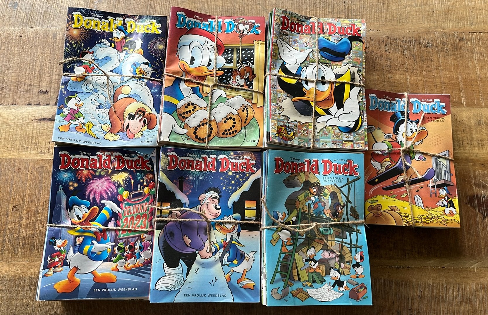 Donald duck jaargangen 2020 - 2026, Boeken, Complete serie of reeks, Ophalen of Verzenden, Zo goed als nieuw
