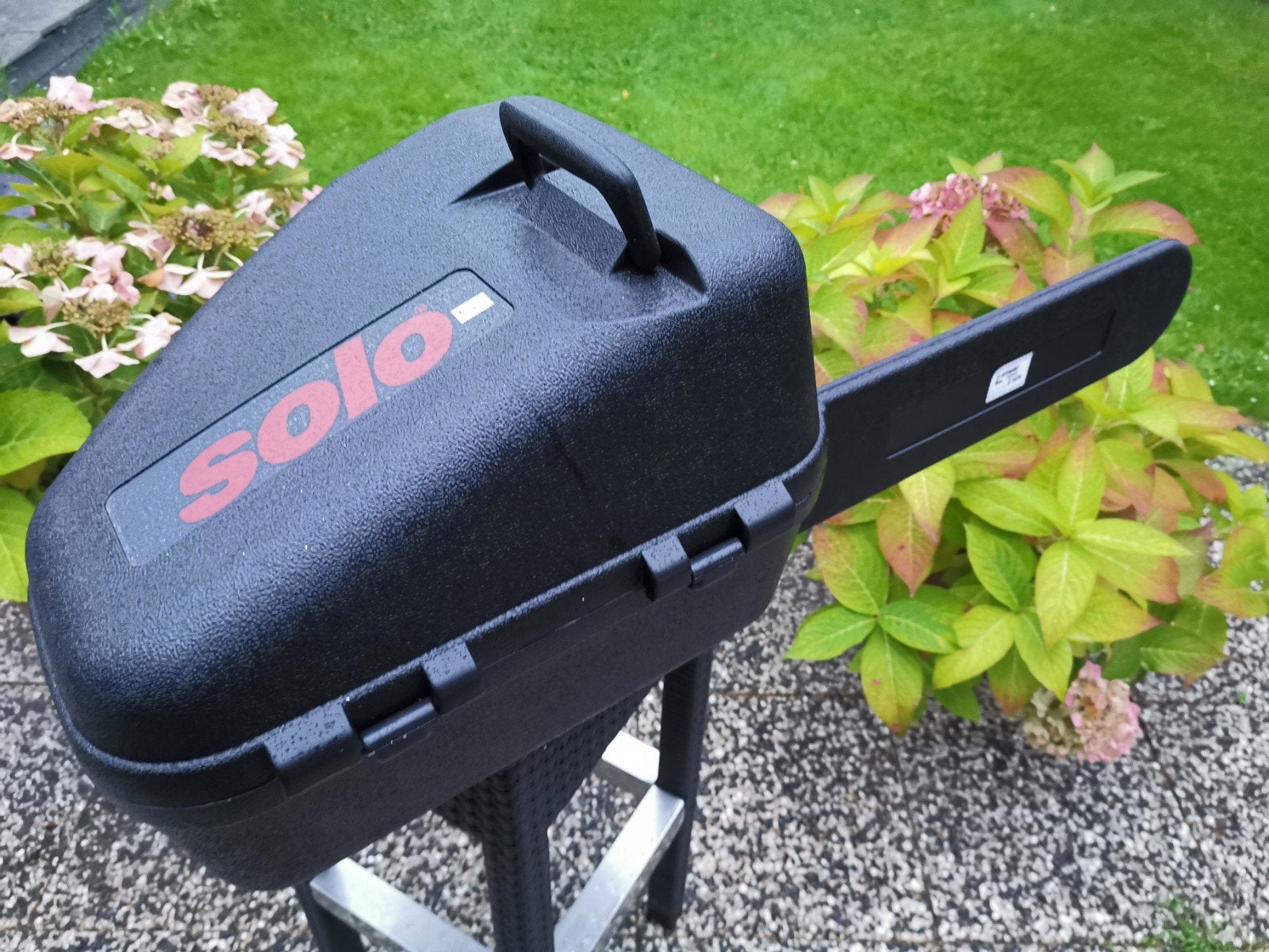Nieuwe Kettingzaag Opbergkoffer kunststof Solo, Boomzaag, Nieuw, Ophalen of Verzenden, Solo Stihl Husqvarna Dolmar Sindaiwa Echo