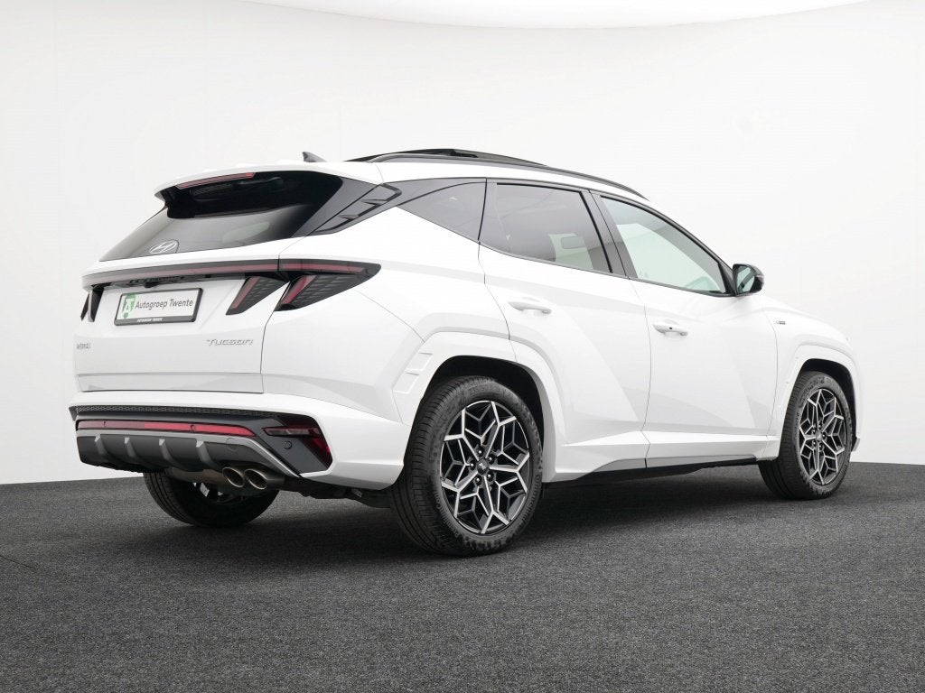 Hyundai Tucson 1.6 T-GDI MHEV N Line Sky | 360 Camera | Pa, Auto's, Gebruikt, 4 cilinders, 150 pk, 1650 kg