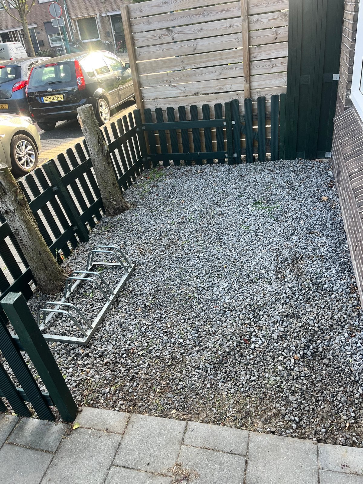 Siergrind 8 m2 gratis, Ophalen, Gebruikt, Antraciet, Grind