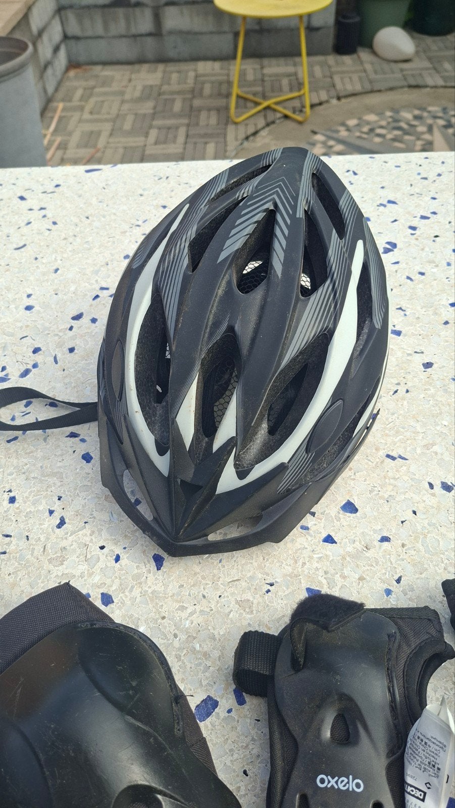 Valhelm en beschermers voor skaten en fietsen, XS, Gebruikt, Jongen of Meisje, Ophalen of Verzenden