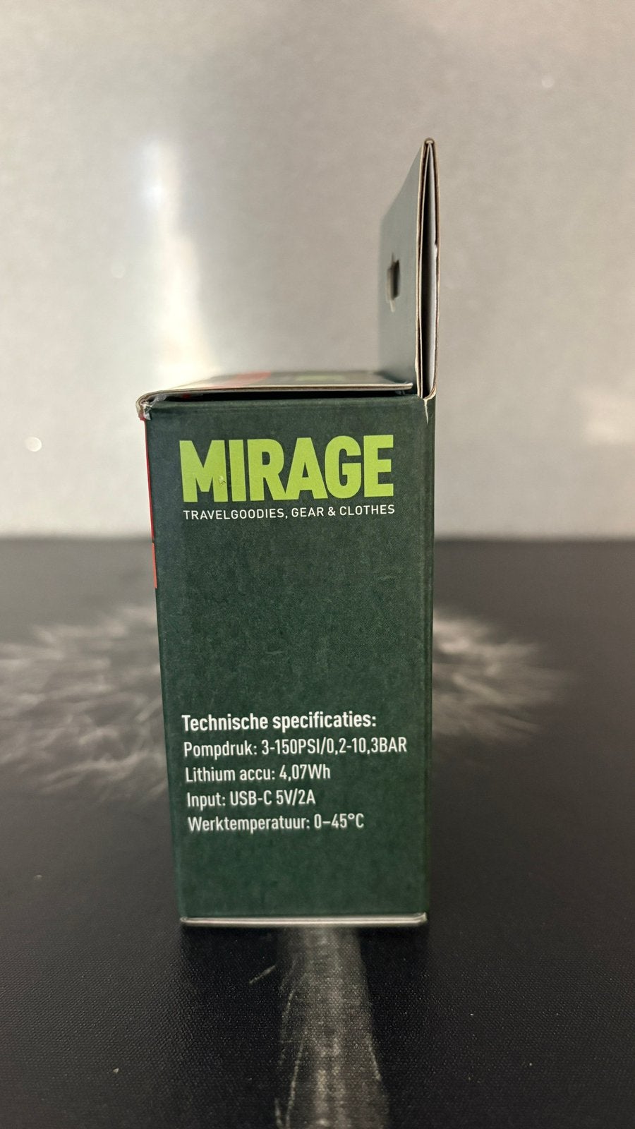 Mirage elektrische compressor luchtpomp, Ophalen of Verzenden, Nieuw, Elektrisch