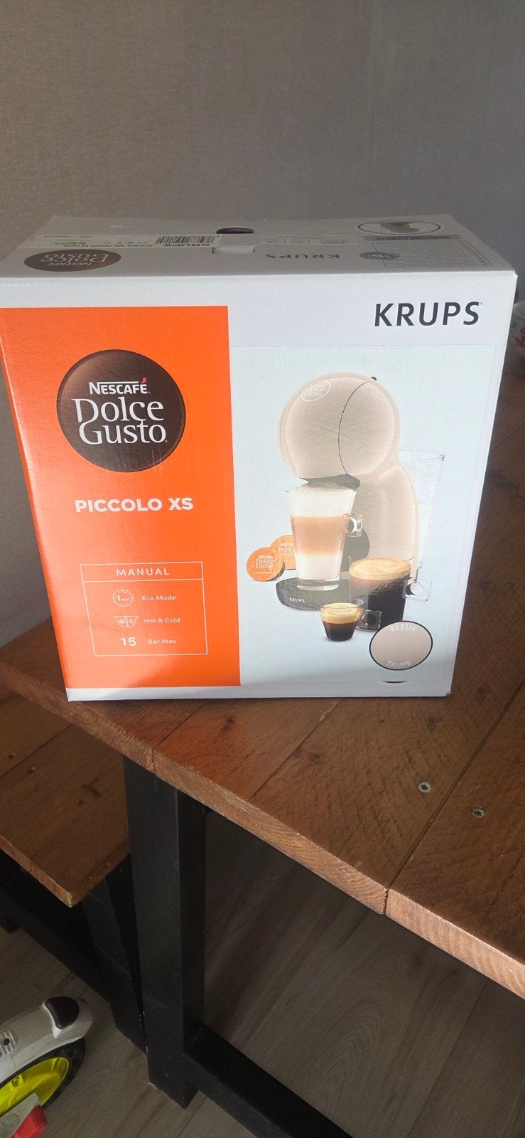 NIEUW IN DOOS! Nescafé Dolce Gusto Piccolo XS Koffiemachine, Ophalen, Koffiepads en cups, 1 kopje, Koffiemachine
