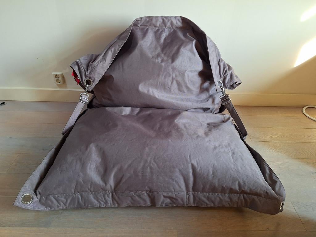 Fatboy The Original Zitzak - Taupe, Huis en Inrichting, Zitzakken, Ophalen, Gebruikt, Bruin, Zitzak