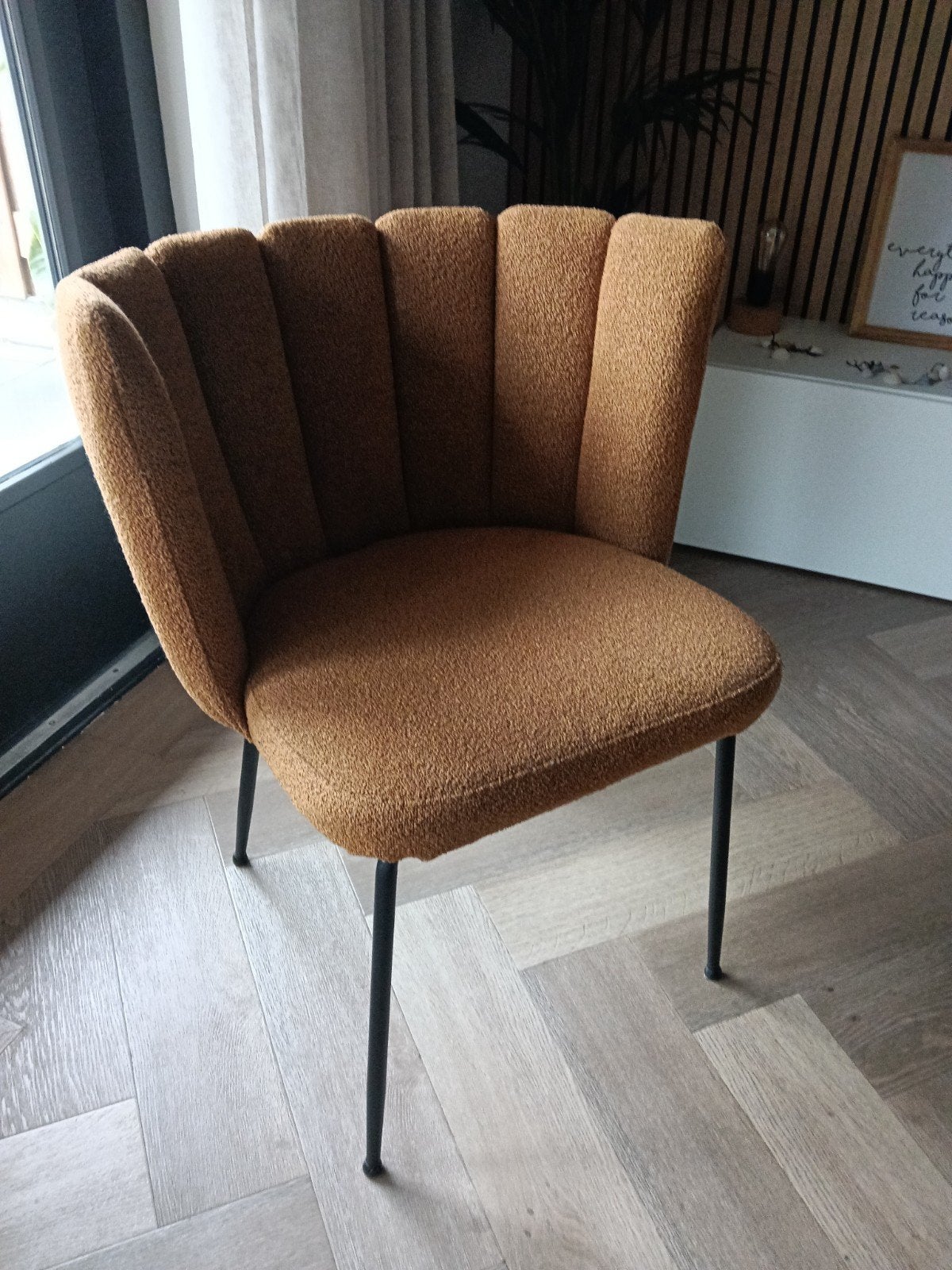 5 Eijerkamp Zutphen stoelen - 50x50x47 cm, Ophalen, Zo goed als nieuw, Metaal, Modern