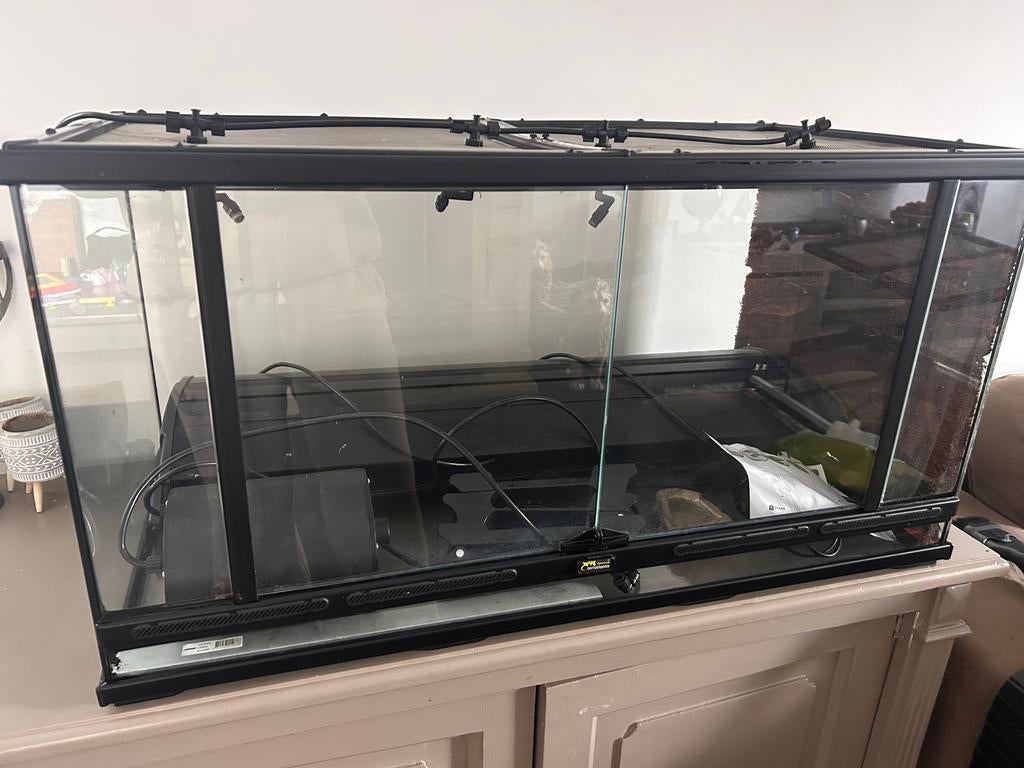 Terrarium. TerrAtlantis 88 x 45 x 45 (lbh), Ophalen, Gebruikt, Terrarium of Paludarium