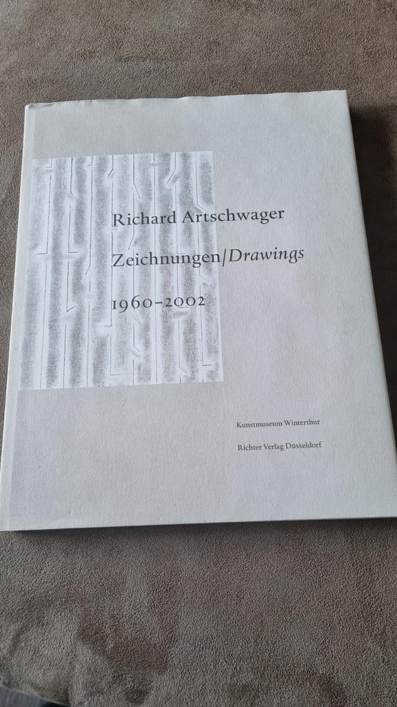 Richard Artschwager: Zeichnungen/Drawings 1960-2002, Ophalen of Verzenden, Zo goed als nieuw, Overige onderwerpen, Richard Artschwager