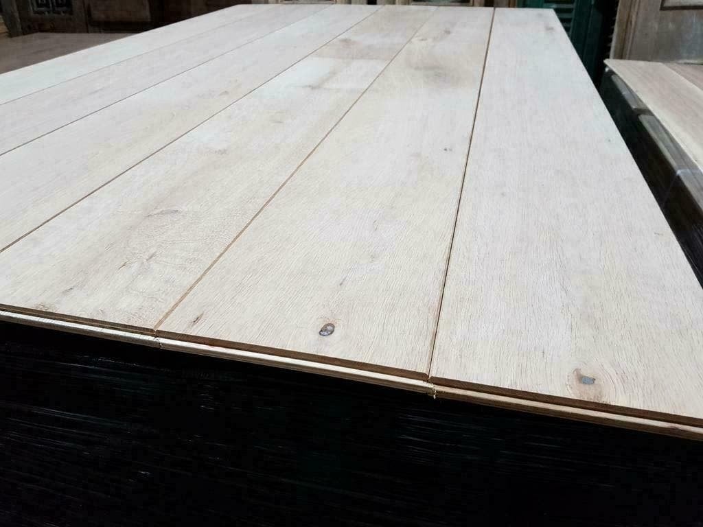 EIKEN VLOER lamelparket multiplank HOUTEN VLOEREN, Ophalen of Verzenden, Nieuw, 75 m² of meer, Parket