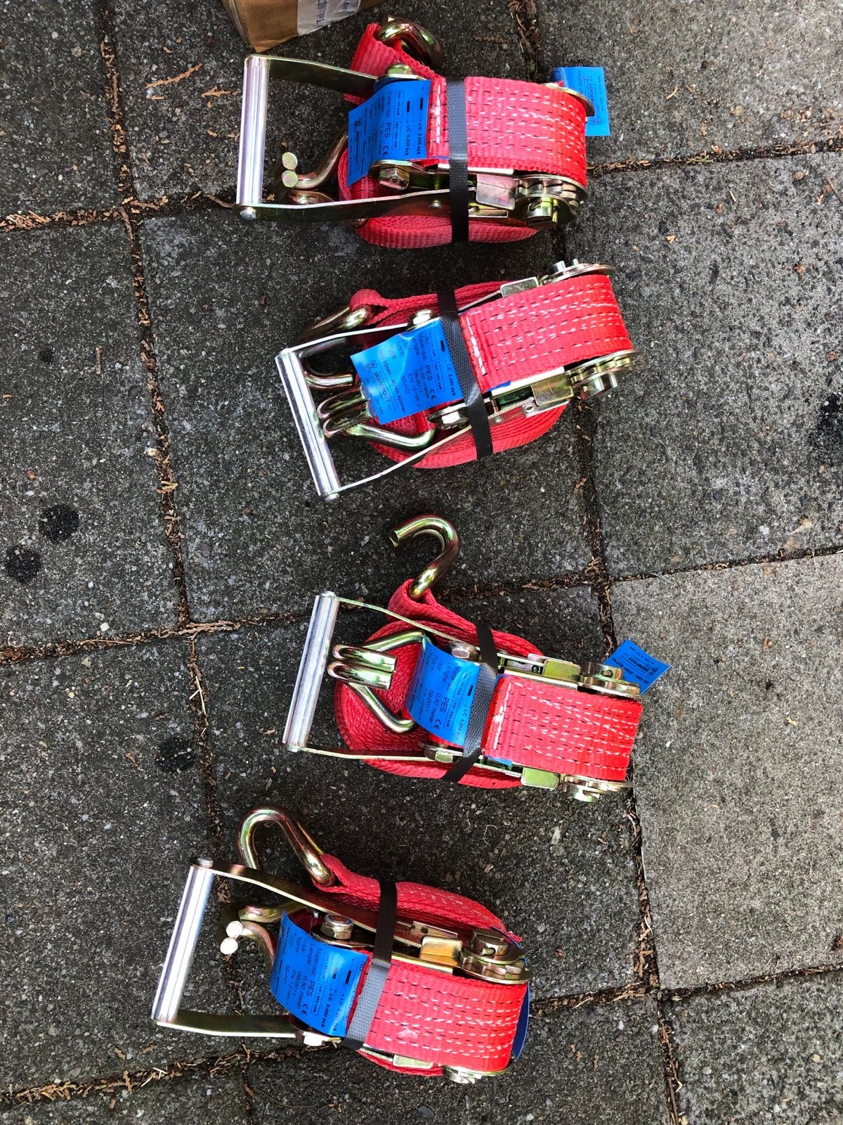 4x Spanbanden 5000 daN - Beerepoot - nieuw, Ophalen, Nieuw