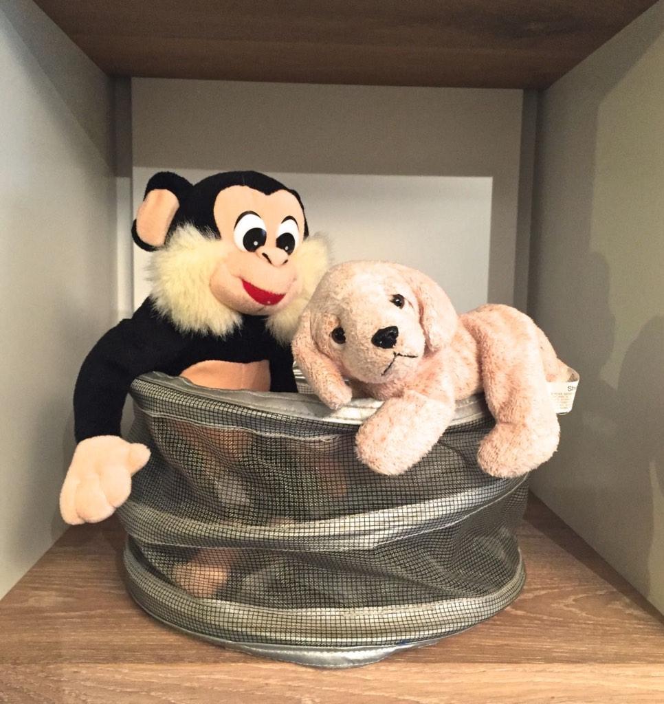 Nieuwe knuffels: dolfijn; vrolijke aap; bruine beer; egel, Ophalen of Verzenden, Nieuw, Overige typen, Klein (minder dan 20 cm)