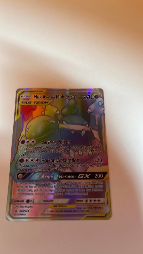 Muk & alolan muk GX, Ophalen of Verzenden, Zo goed als nieuw