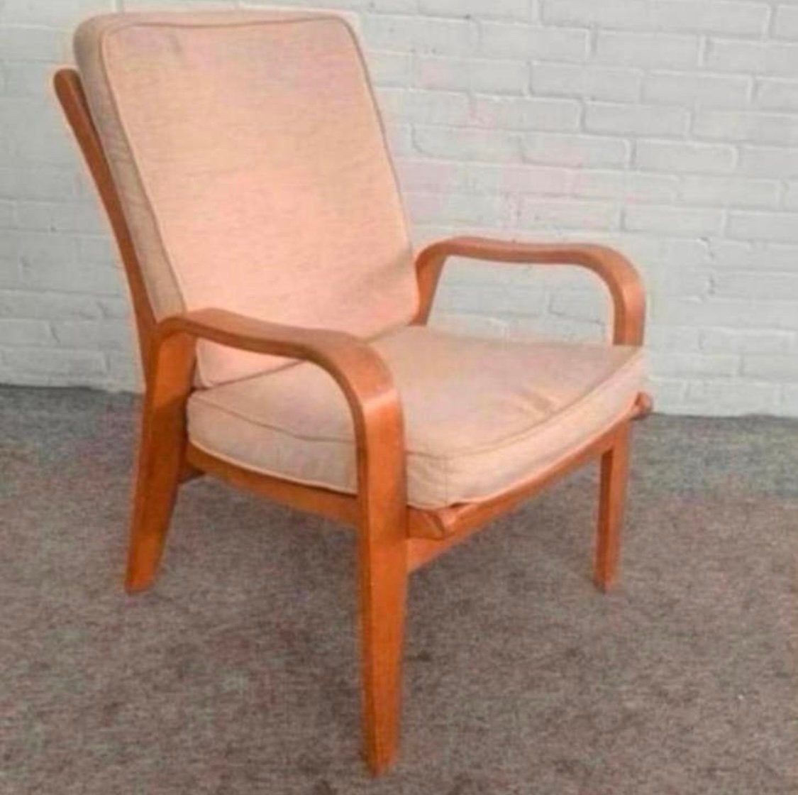 Vintage fauteuil Pastoe FB05 Cees Braakman jaren 60., Ophalen of Verzenden