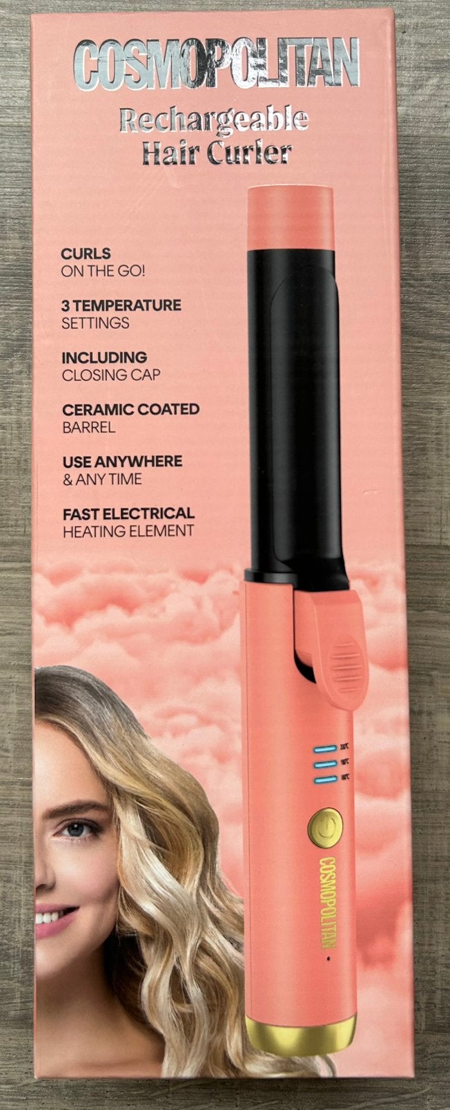 Te koop Rechargeable hair curler, Ophalen, Nieuw, Krultang of Stijltang
